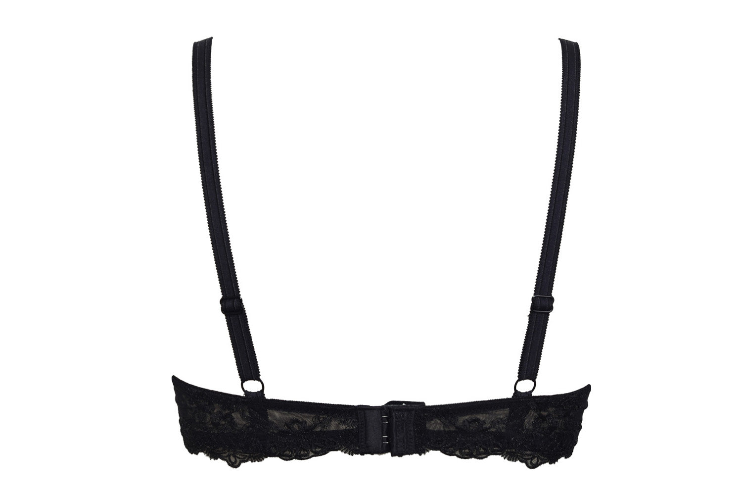 This Glam line embroidery unpadded bra from SIeLEI Italy is a supportive, lightweight and comfortable everyday wear.