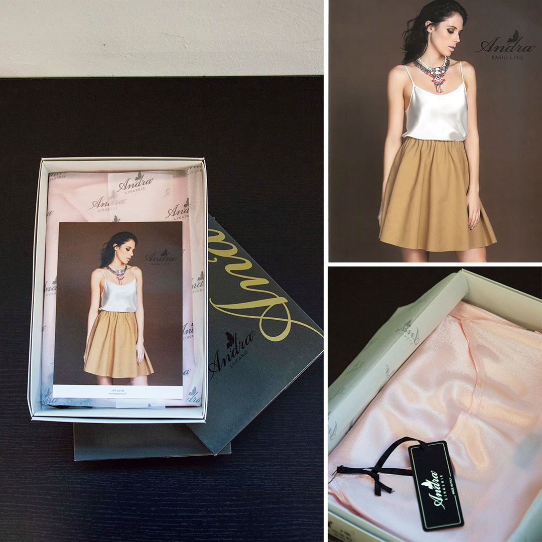 Spaghetti Straps Satin Top