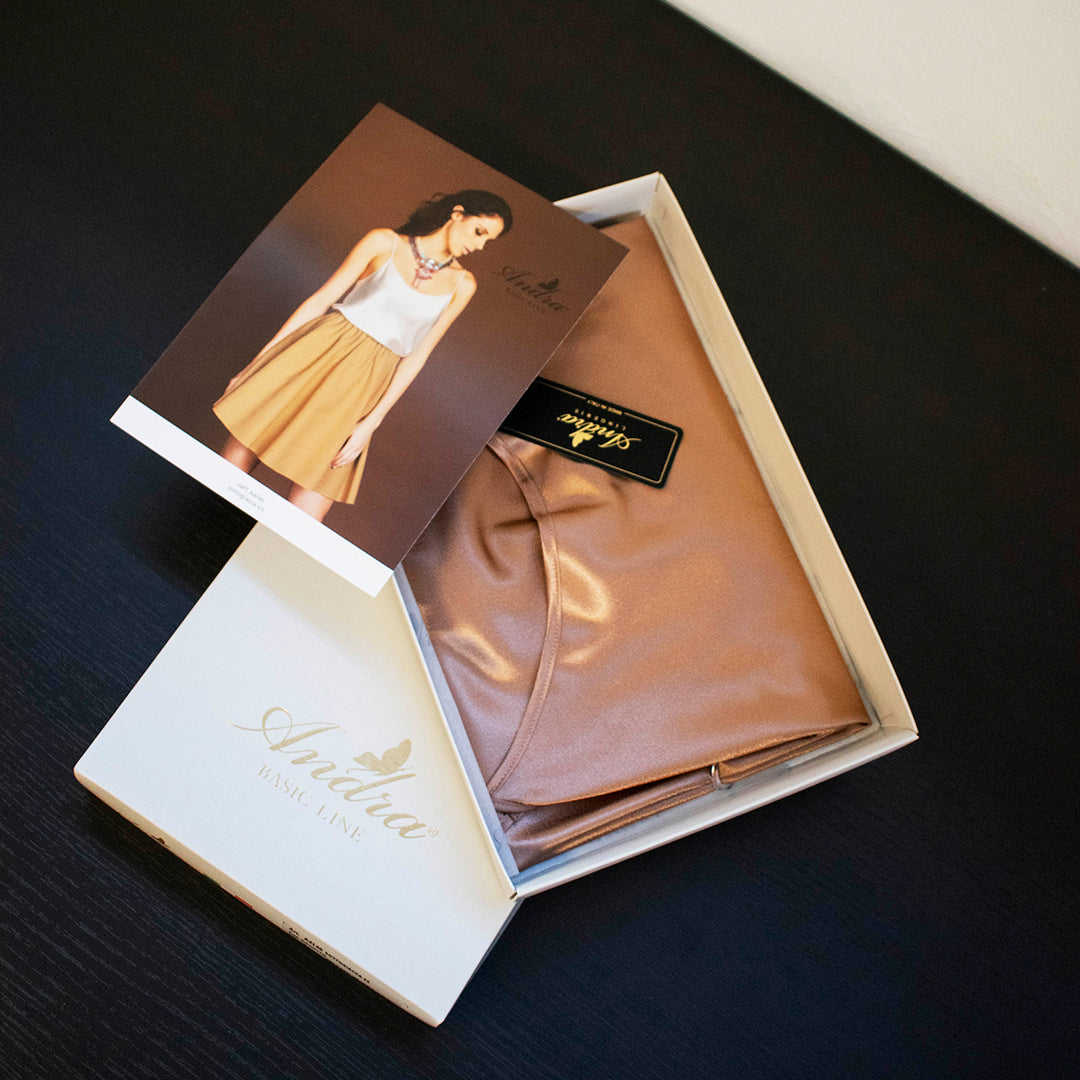 Spaghetti Straps Satin Top