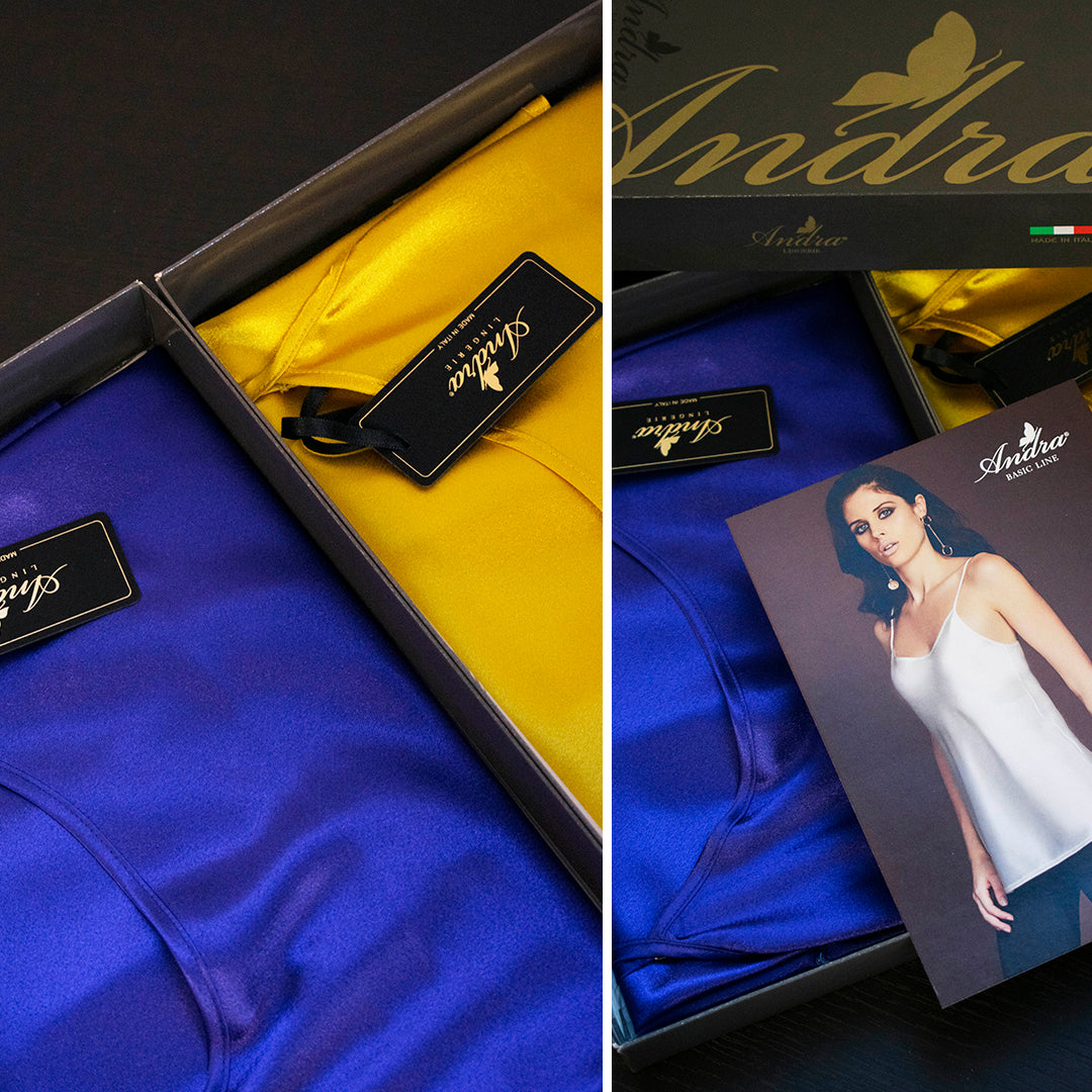 Spaghetti Straps Satin Top