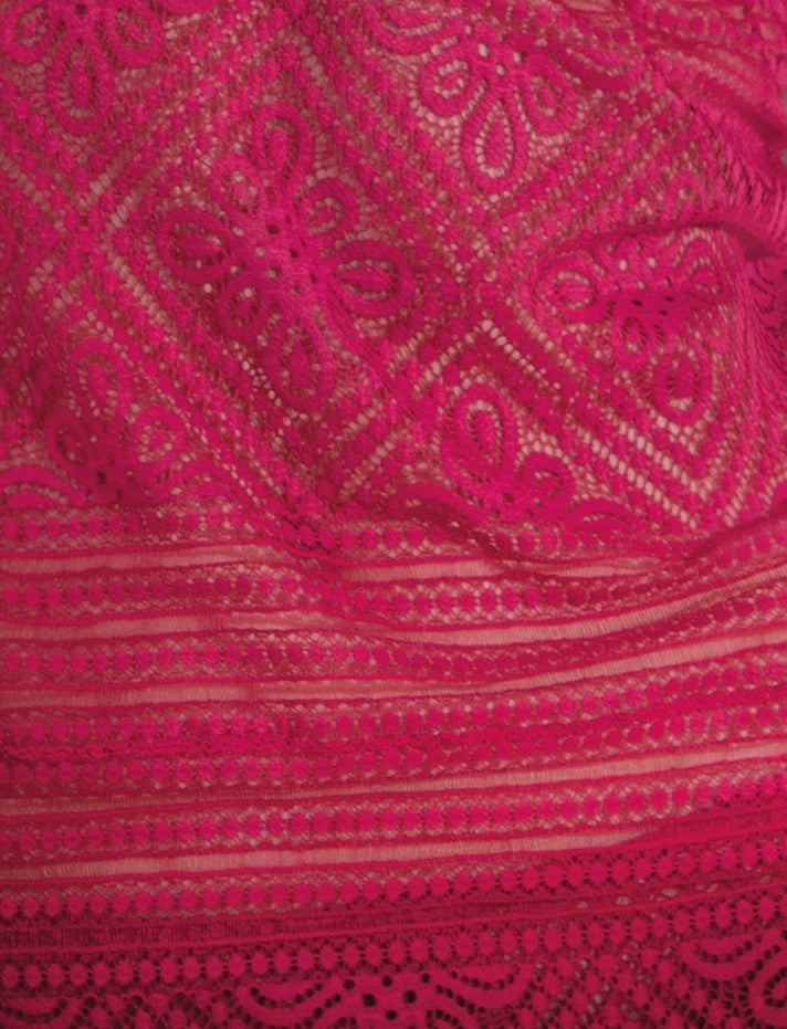 Look chic and sophisticated in the Elegant Floral Embroidery Tulle Brief from Leilieve!