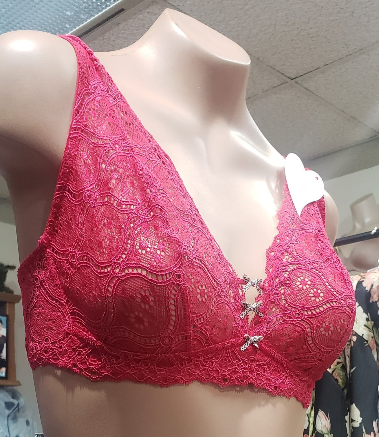 Leilieve Delice Unlined Wireless Lace Bralette