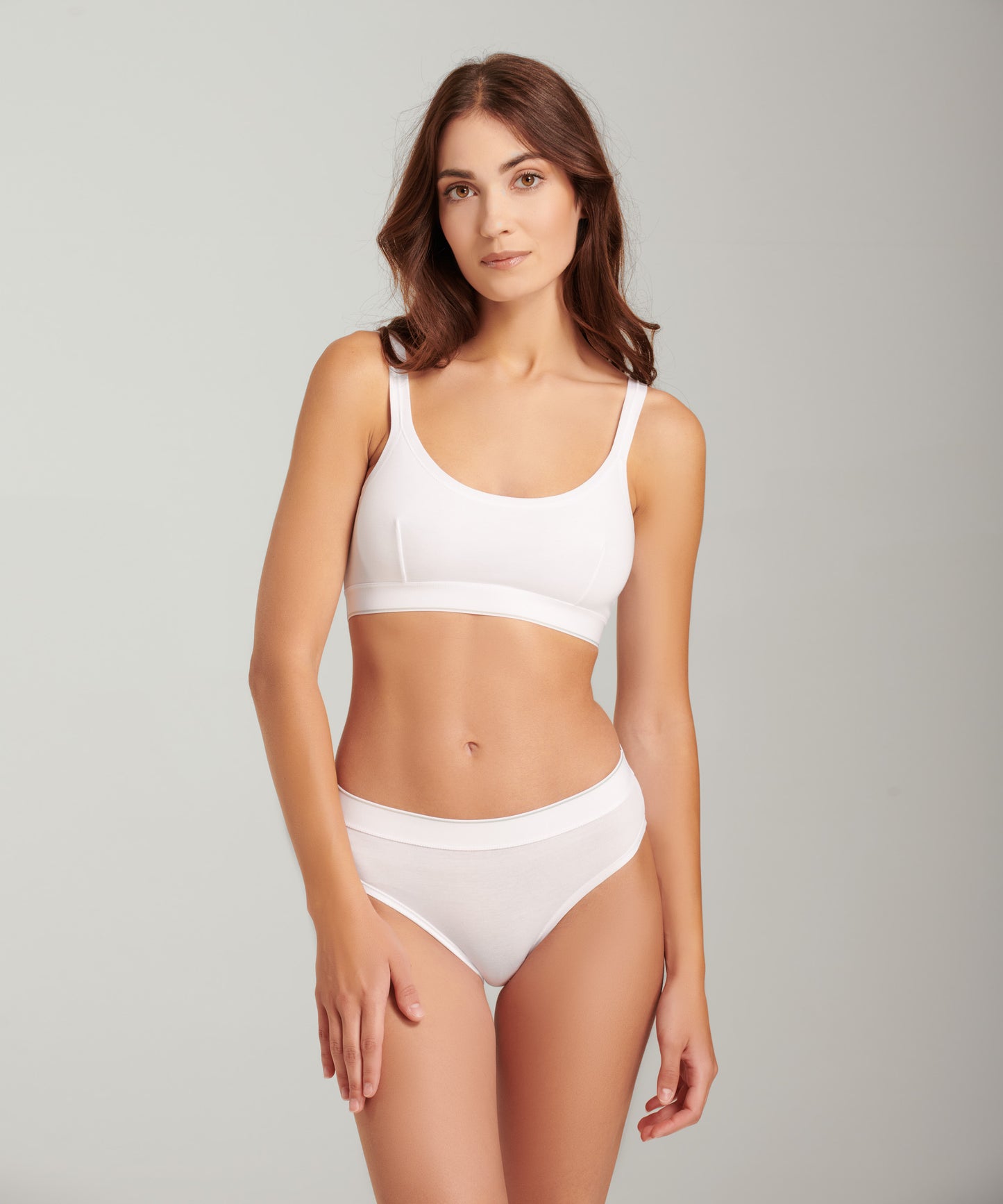 Stretch Cotton Wireless Bralette