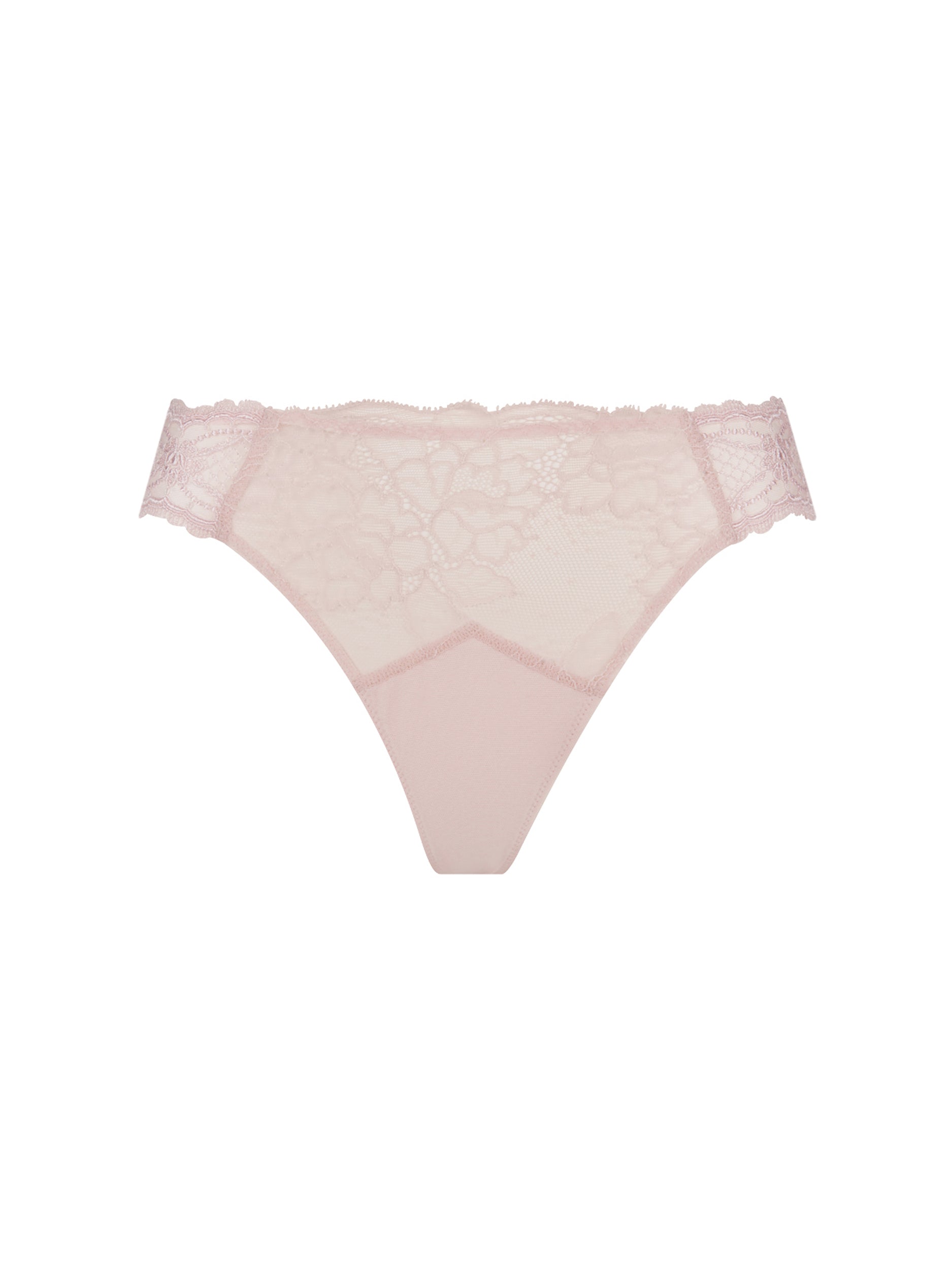 Front of the  thong from the Sublime En Dentelle line by Lise Charmel