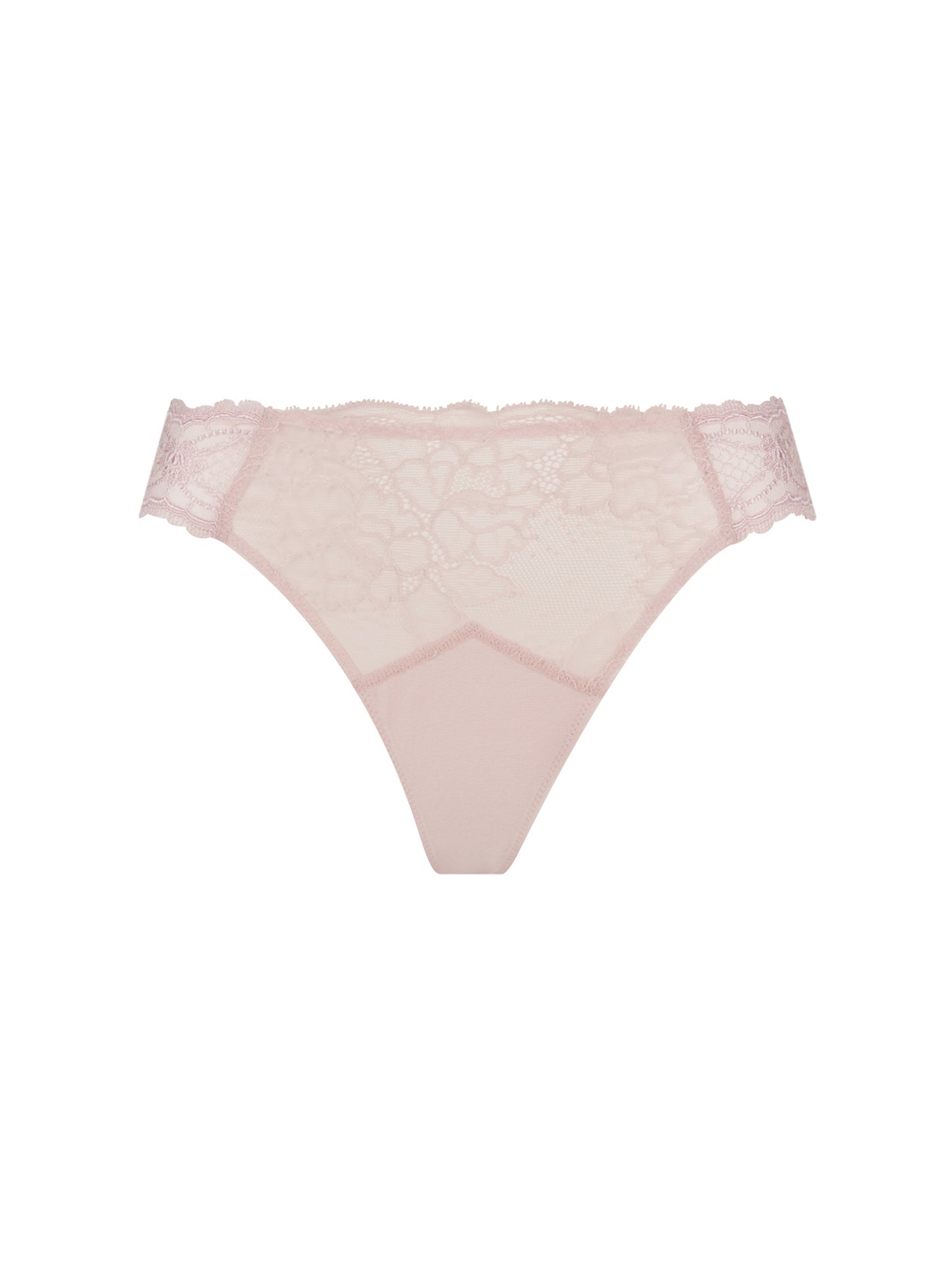 Front of the  thong from the Sublime En Dentelle line by Lise Charmel