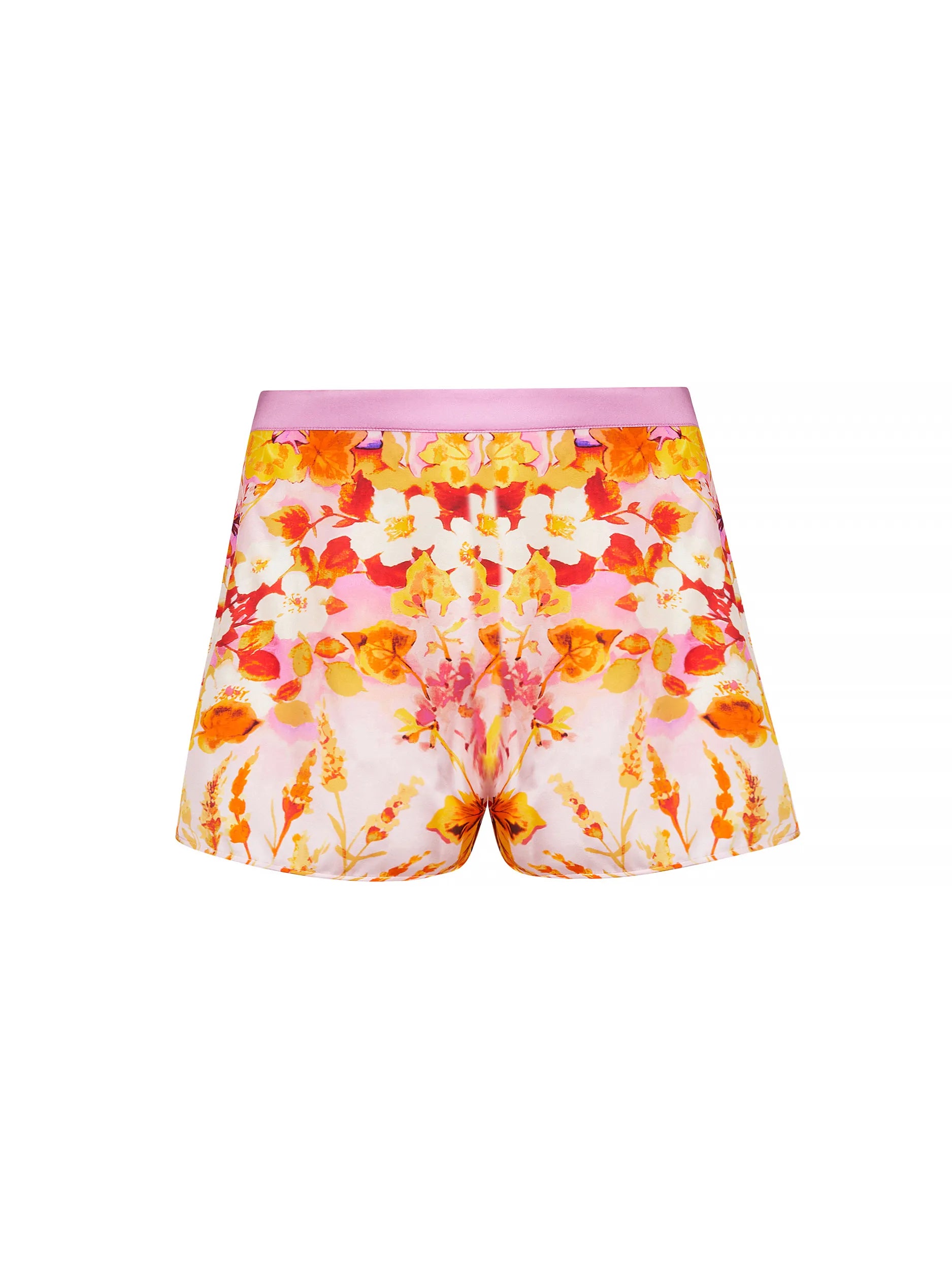 Jardins de Lumière Silk Shorts front picture