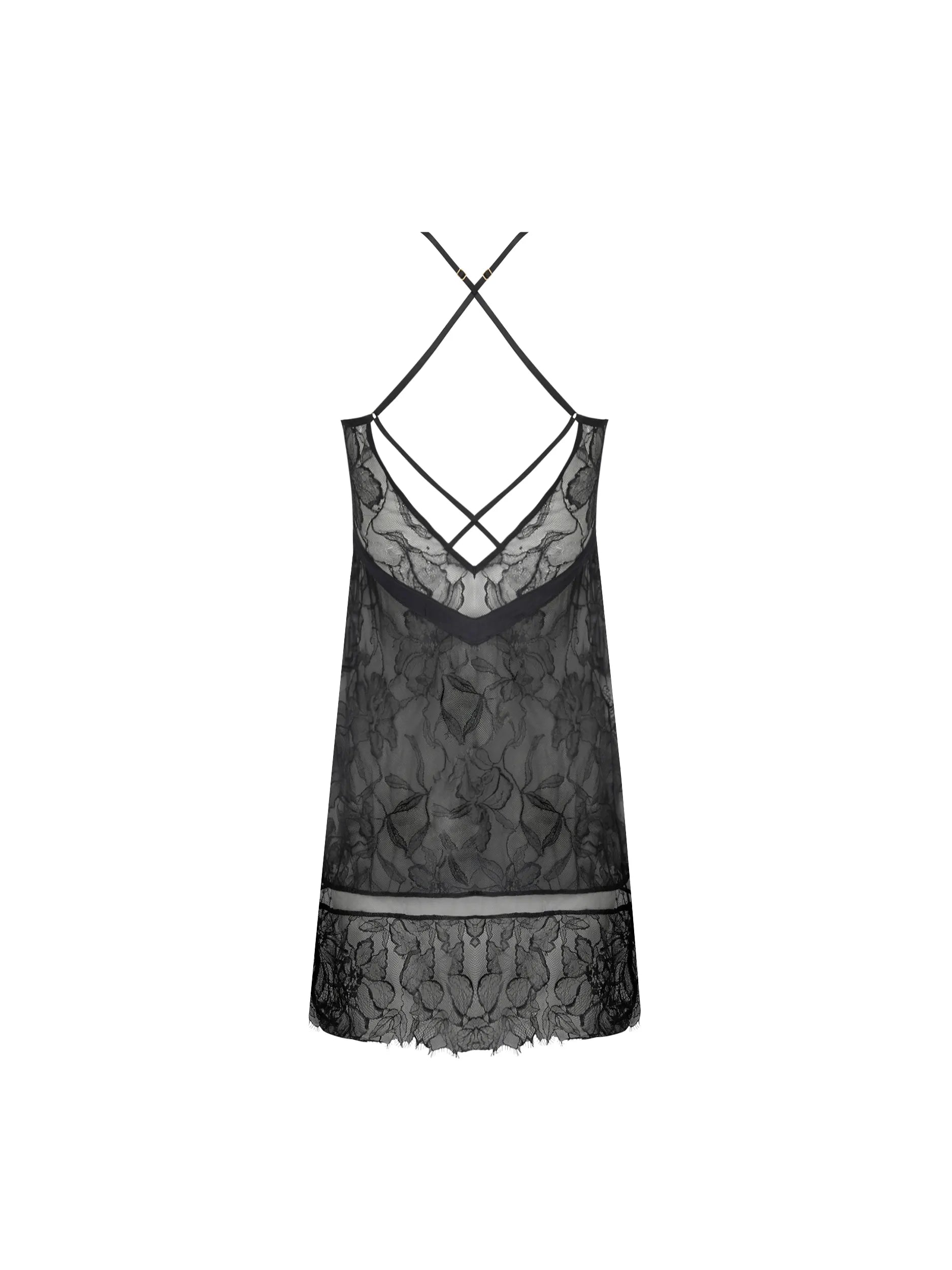 Lluxurious Adorable En Sexy Negligee by Lise Charmel back picture (underwear sold separately)