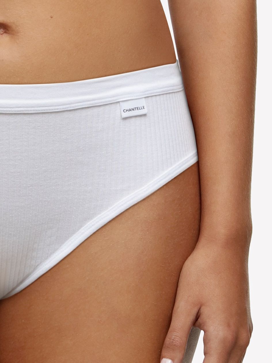 Chantelle Cotton Comfort Hi Cut Brief