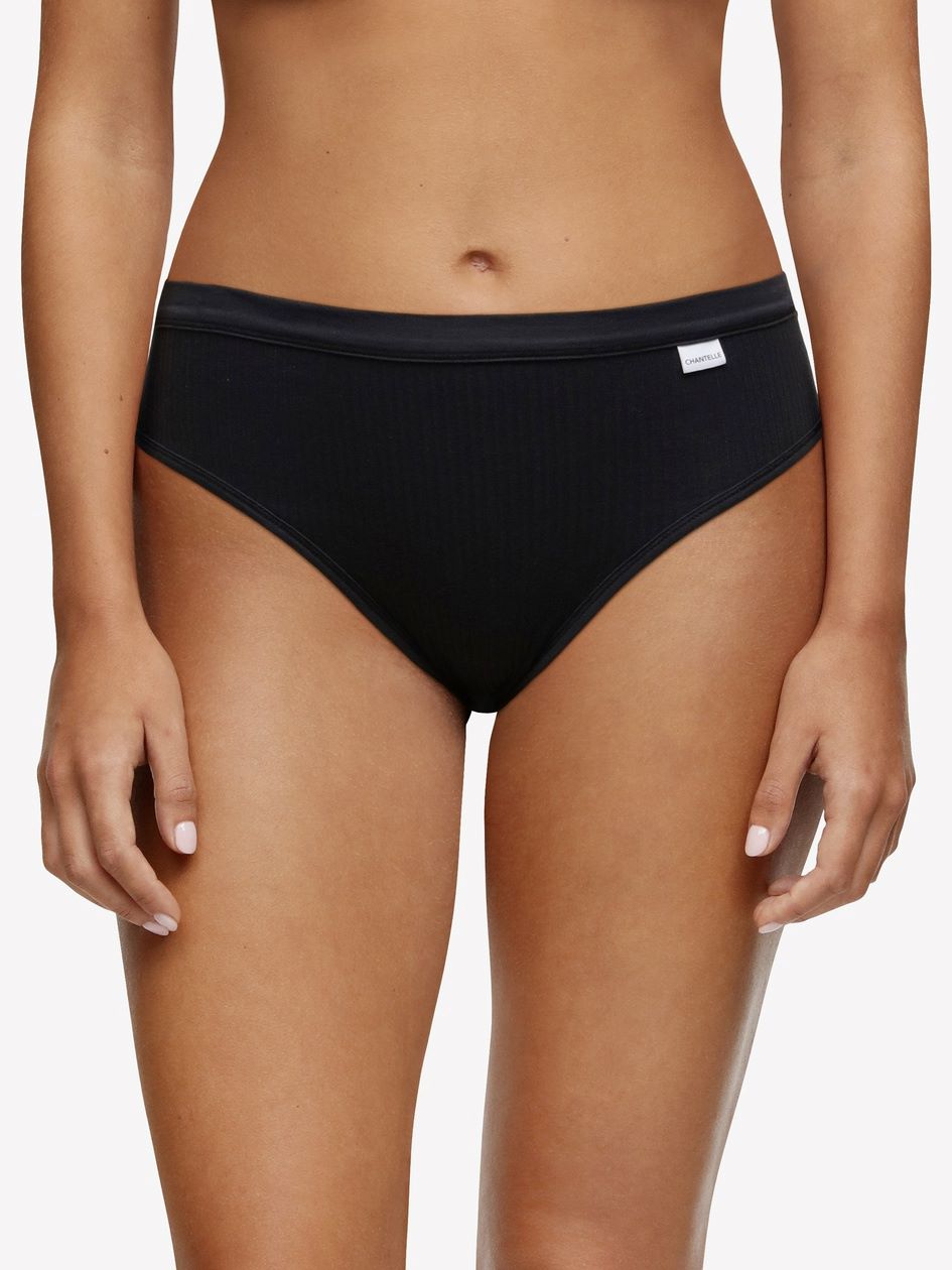 Chantelle Cotton Comfort Hi Cut Brief