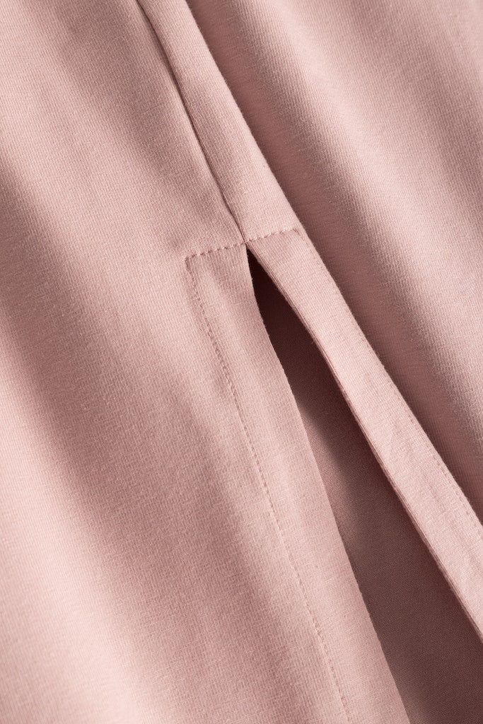 Side slit of the Pure Chic Full Length Nightgown by Feraud.