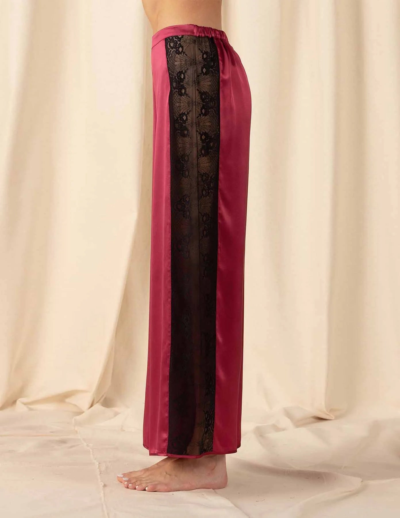 NK IMODE Mischa Lace & Silk Trousers