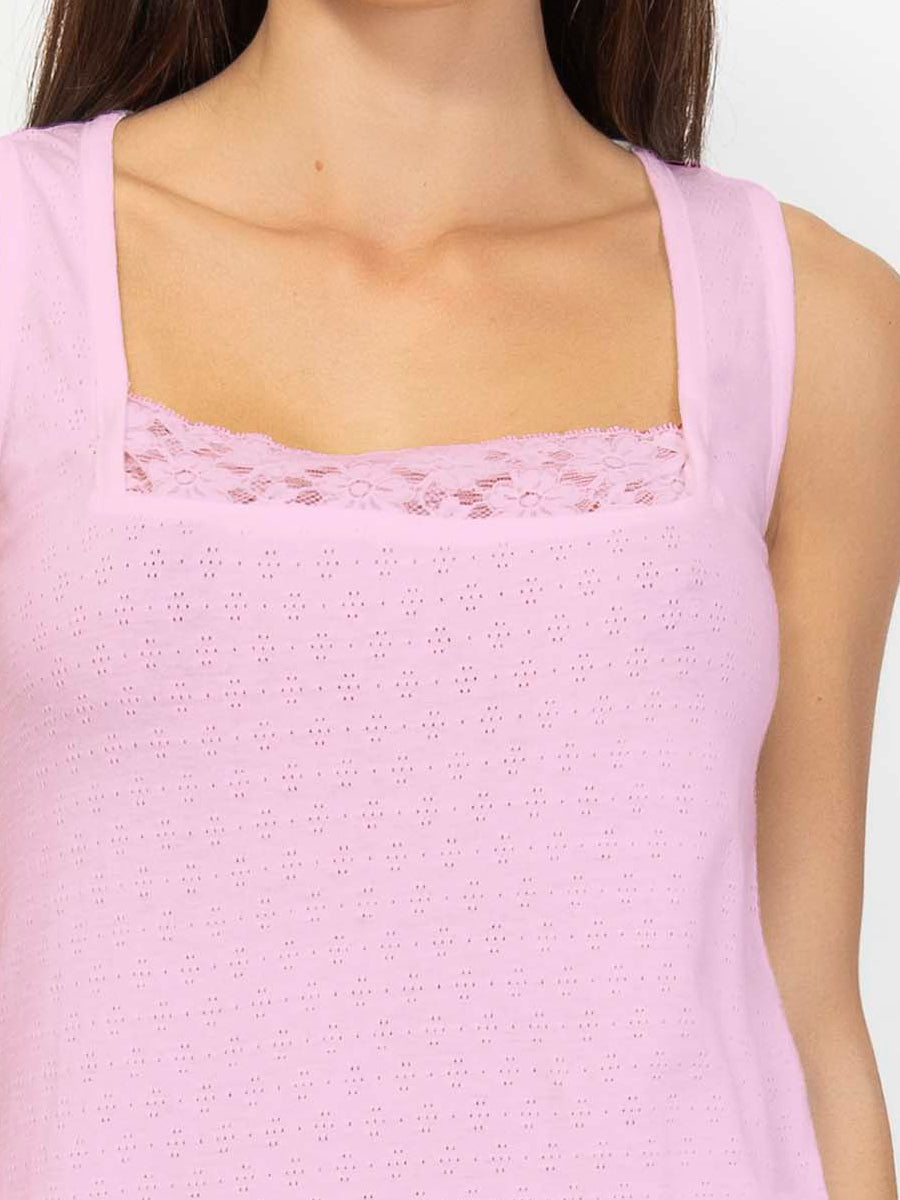 Pointelle Cotton Pajamas Set Di Moda Lingerie