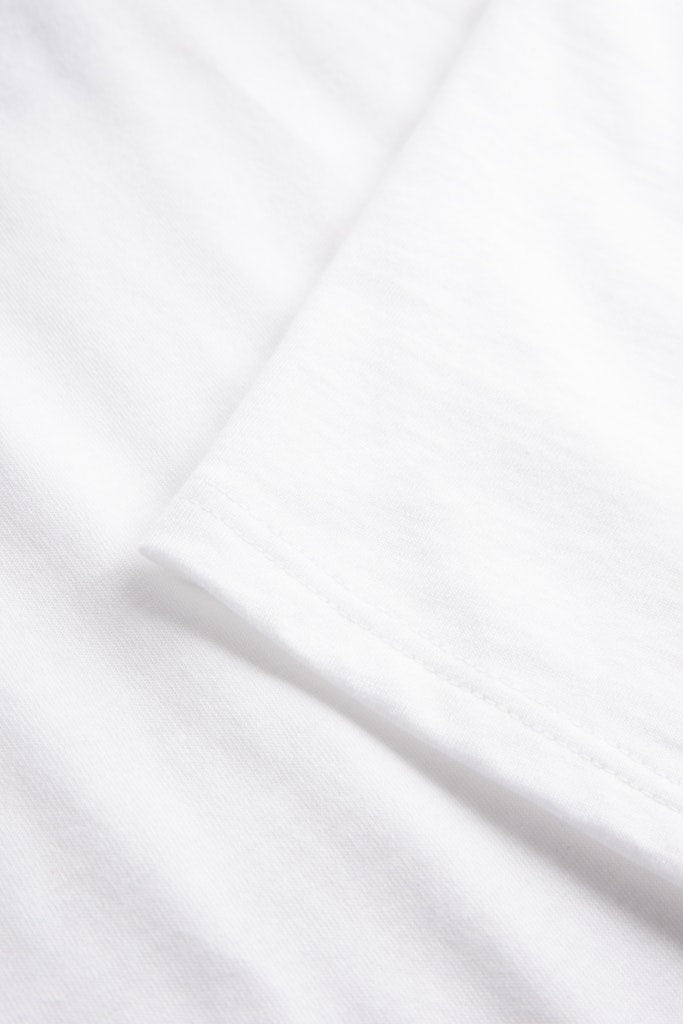 Be Happy Cotton T-Shirt with Animal Motif front picture with detail on seams