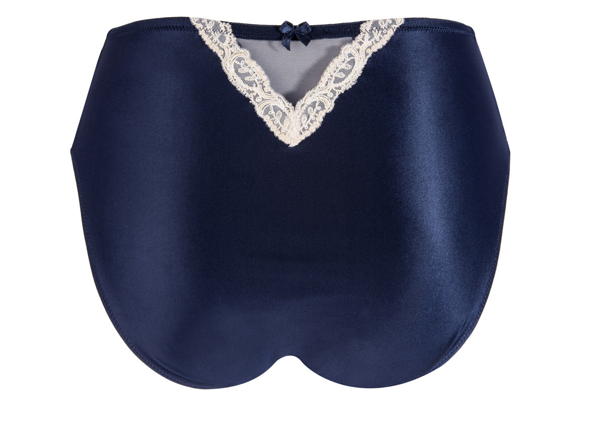 Luxury Silk Embroidered Full Brief Lise Charmel Splendeur Soie at Di Moda European Lingerie Toronto