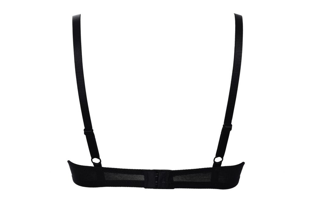 Organic Cotton Underwire Unpadded Bra from SIéLEI of Italy provides eco-sustainability in the form of handpicked organic cotton.