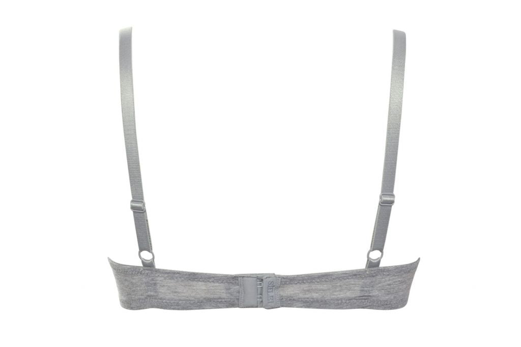 Organic Cotton Underwire Unpadded Bra from SIéLEI of Italy provides eco-sustainability in the form of handpicked organic cotton.