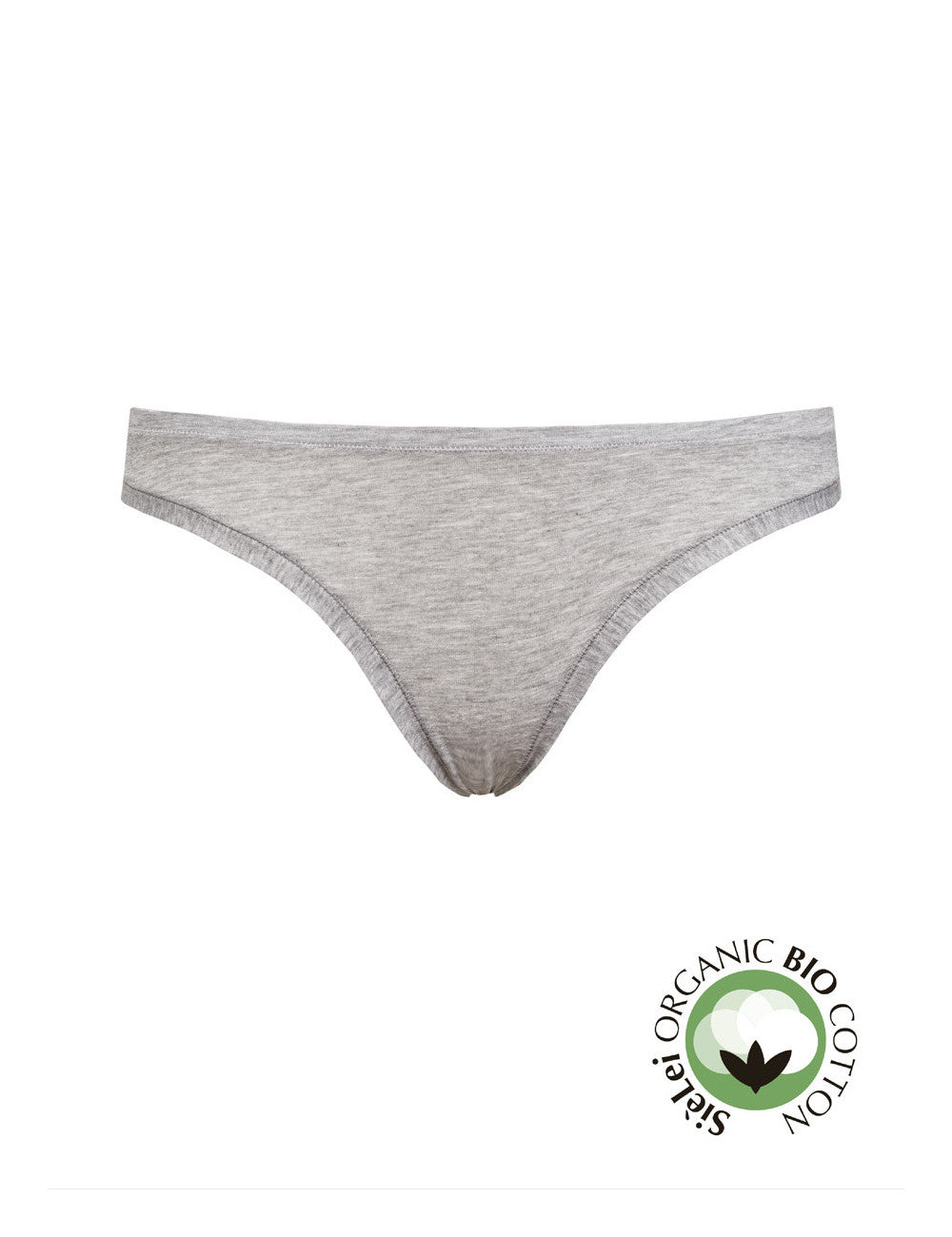 SIéLEI's Organic Cotton Brazilian Panties from Italy are crafted with hand-picked organic cotton to create a thin, soft, stretchy fabric.