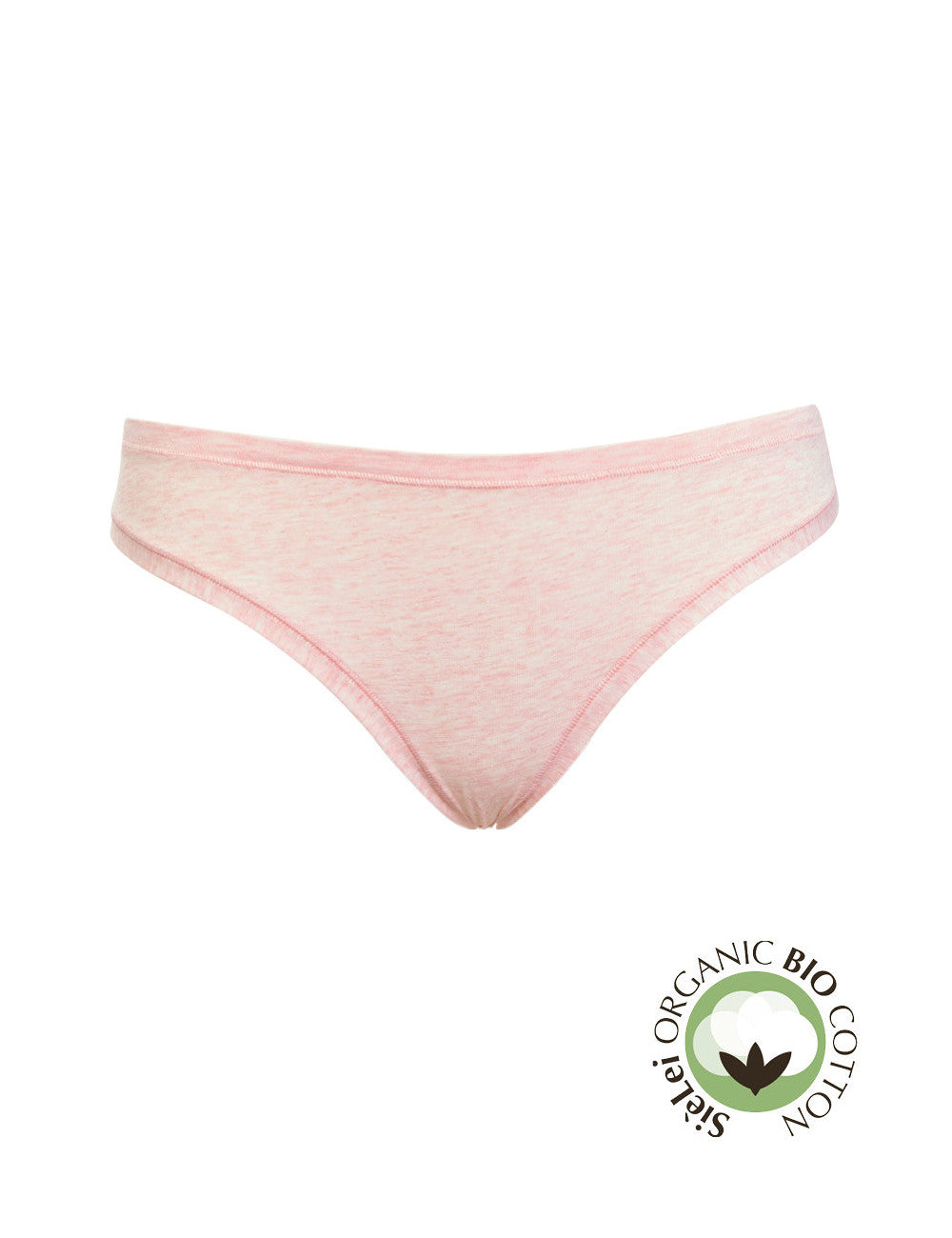 SIéLEI's Organic Cotton Brazilian Panties from Italy are crafted with hand-picked organic cotton to create a thin, soft, stretchy fabric.