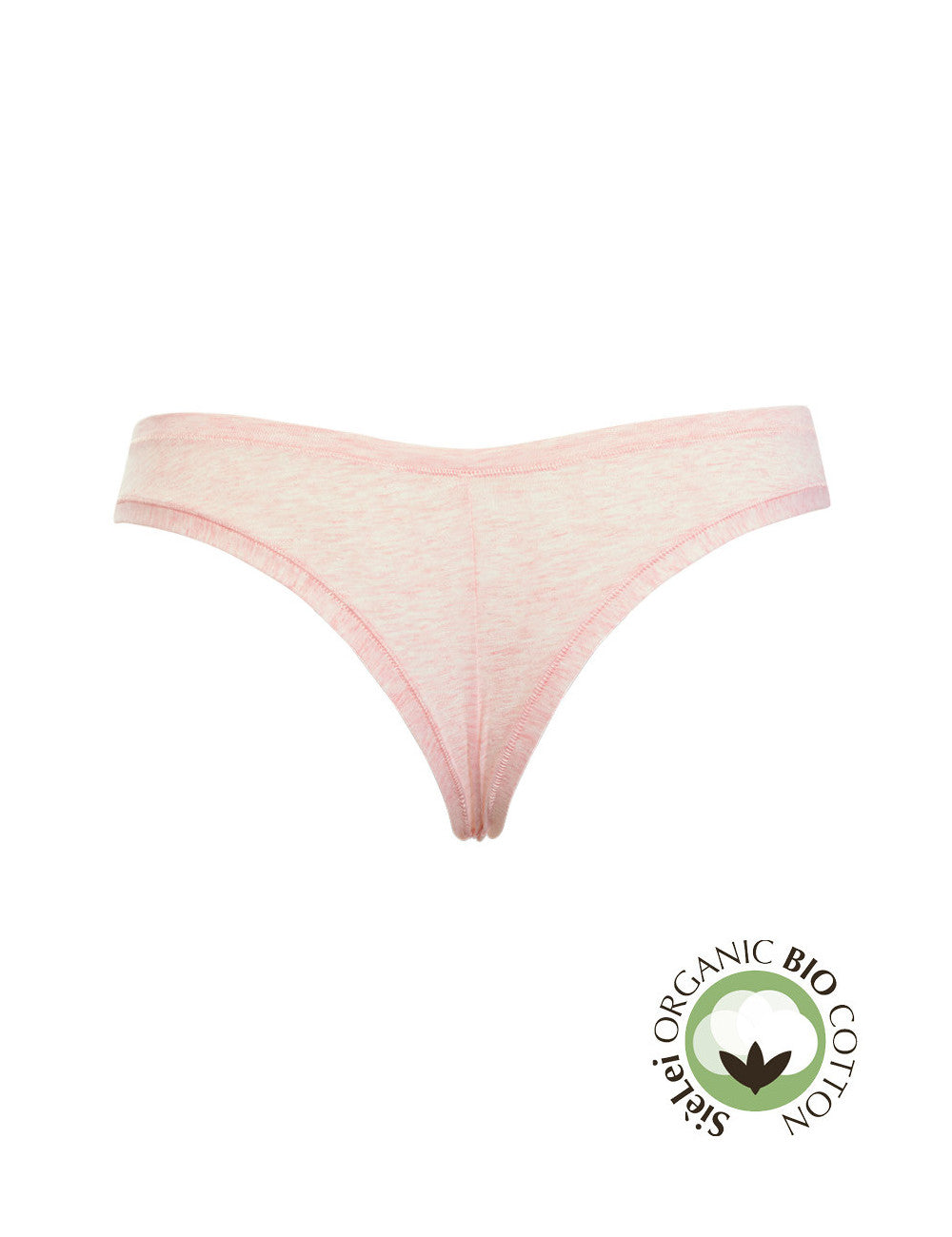 SIéLEI's Organic Cotton Brazilian Panties from Italy are crafted with hand-picked organic cotton to create a thin, soft, stretchy fabric.