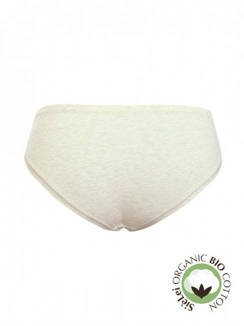 SIéLEI's Organic Cotton Full Brief from Italy are crafted with hand-picked organic cotton to create a thin, soft, stretchy fabric, while promoting environmental sustainability.