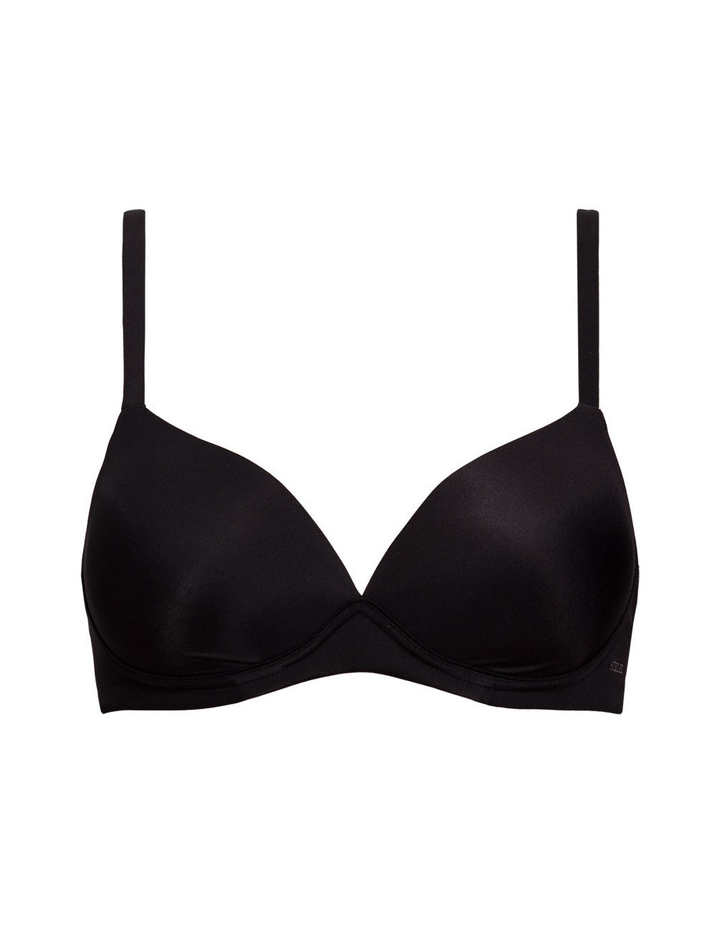 The SIÉLEI Fantastic line features this lightweight, lightly-padded bra which offers a smooth contour and subtle luster.