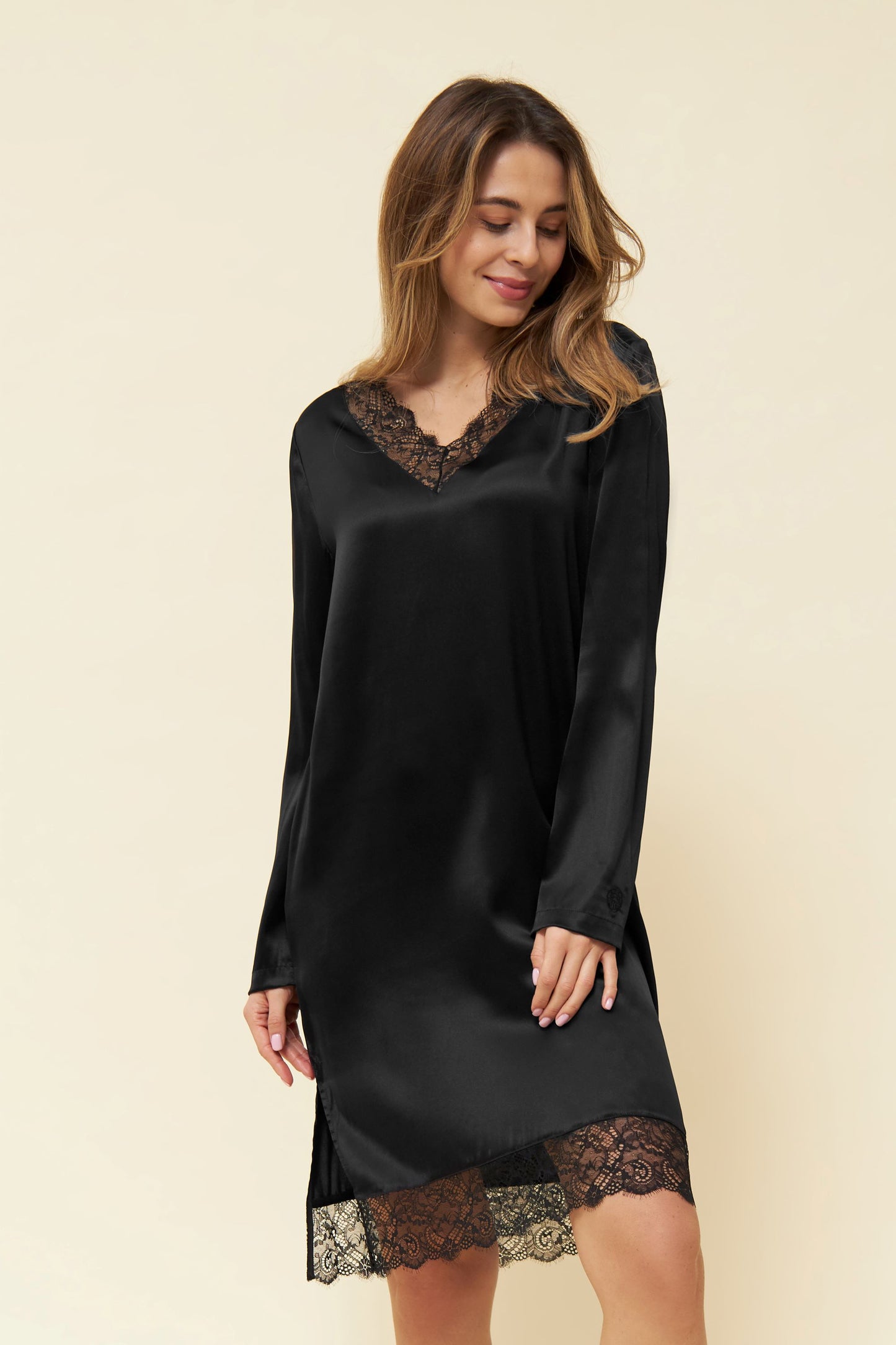 Organic Silk Elegant Nightdress