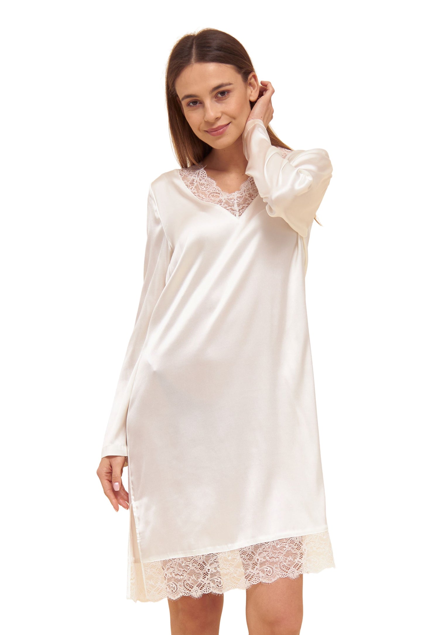 Organic Silk Elegant Nightdress