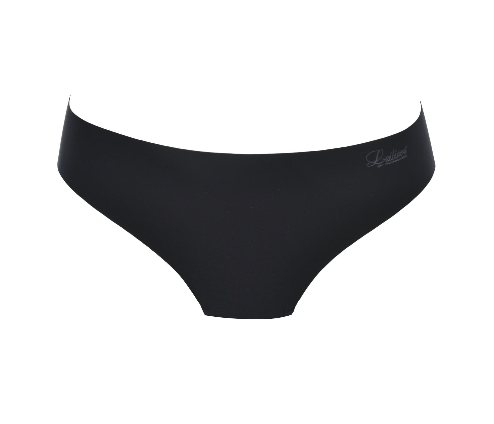 The Invisible line brief from Leilieve exhibits a thin, soft, elastic fabric with laser-cut edges.