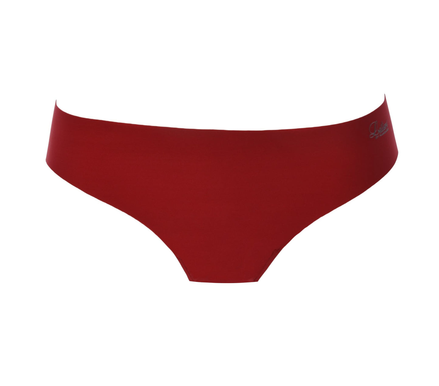 The Invisible line brief from Leilieve exhibits a thin, soft, elastic fabric with laser-cut edges.