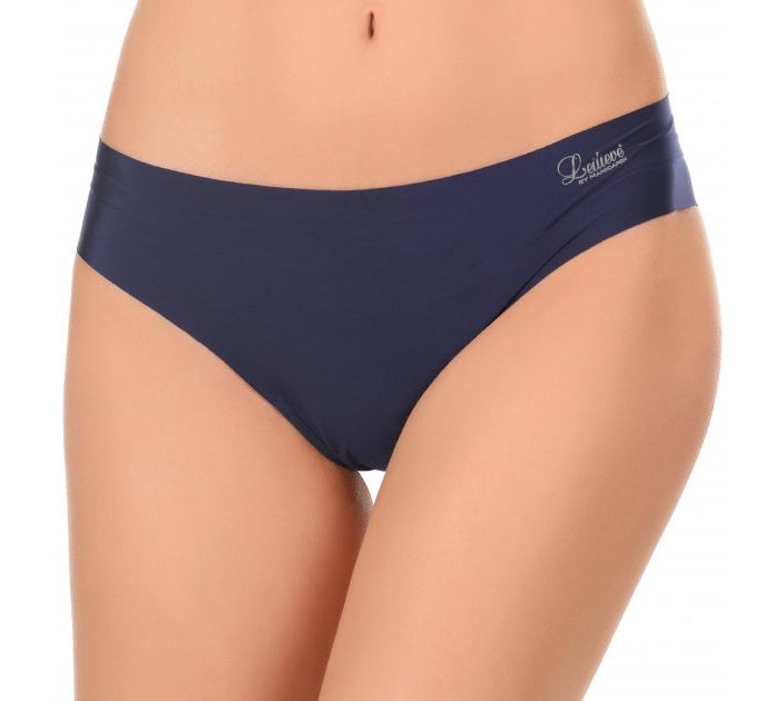 The Invisible line brief from Leilieve exhibits a thin, soft, elastic fabric with laser-cut edges.