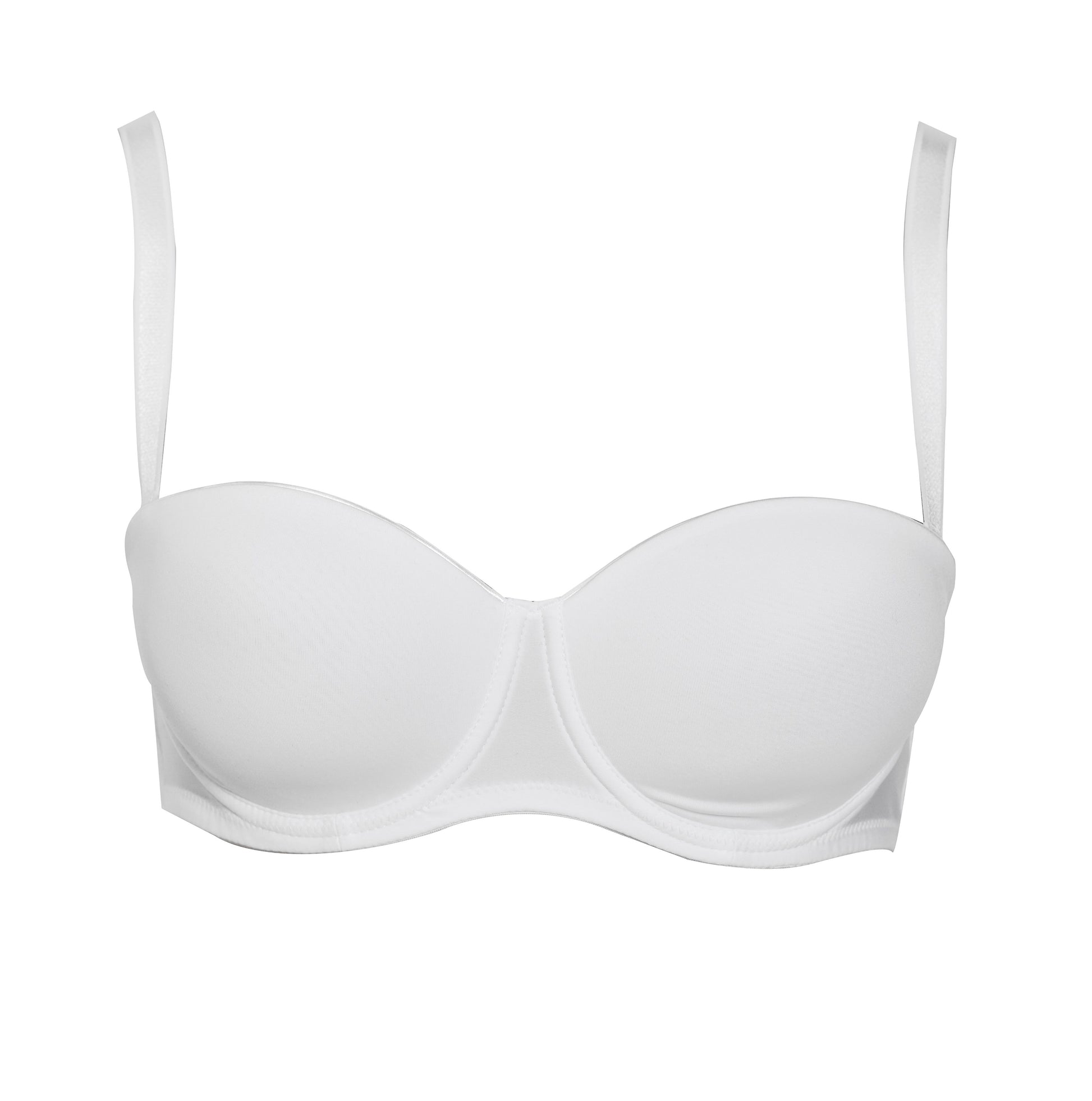 From the renowned Elegance Line by Leilieve of Italy, this full-support strapless bra is crafted from the finest microfibers and silky touch with smooth lines for an ultra comfortable fit.