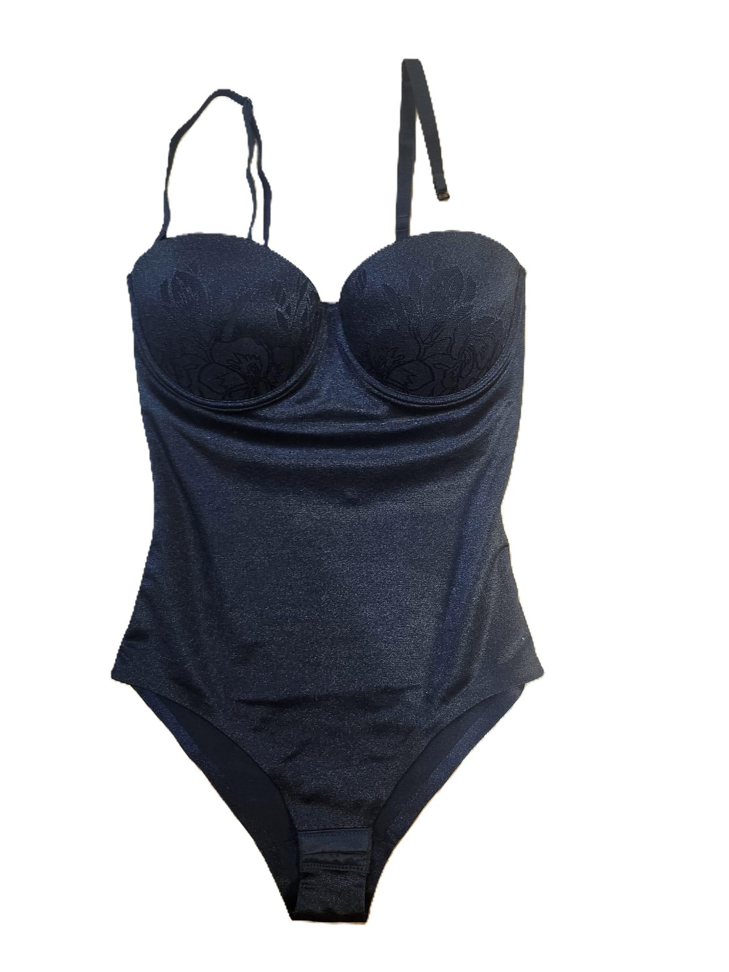 Jacquard Control Strapless Bodysuit