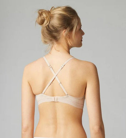 Essentiel Light Padded Wireless Braback picture with criss-cross  straps