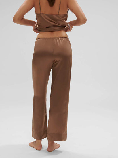 Dream Silk Trousers back picture with matching camisole (sold separately) 