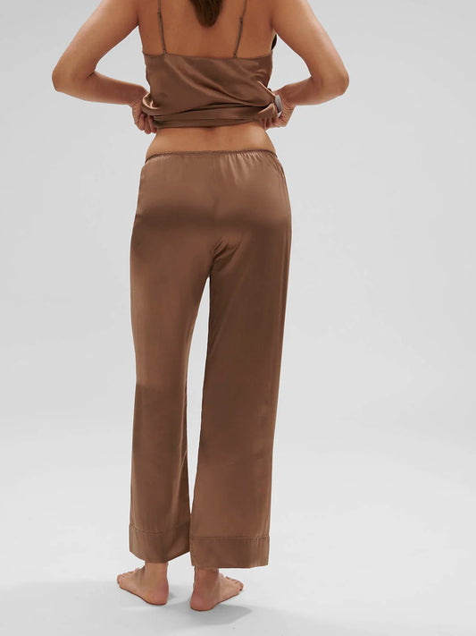 Dream Silk Trousers back picture with matching camisole (sold separately) 