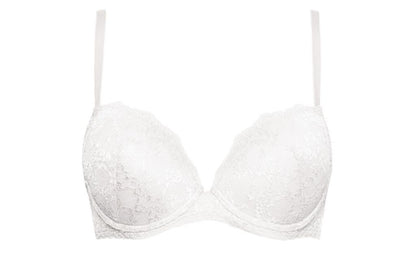 This bra from the Vanity line by SIeLEI italy offers supportive structure and comfortable design. Crafted with stretchy, floral lace with padded cup and an underwire support, this bra ensures a great.