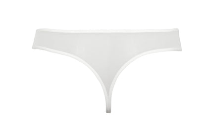 The Gentle Embroidery Tulle Thong from SIELEI Italy provides the perfect balance of comfort and style. 