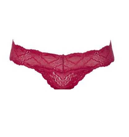 Experience Leilieve's I Love Colors Brazilian Panty, crafted from ultra-lightweight stretch lace. This vibrant and feminine piece of lingerie offers breathable comfort throughout your day.