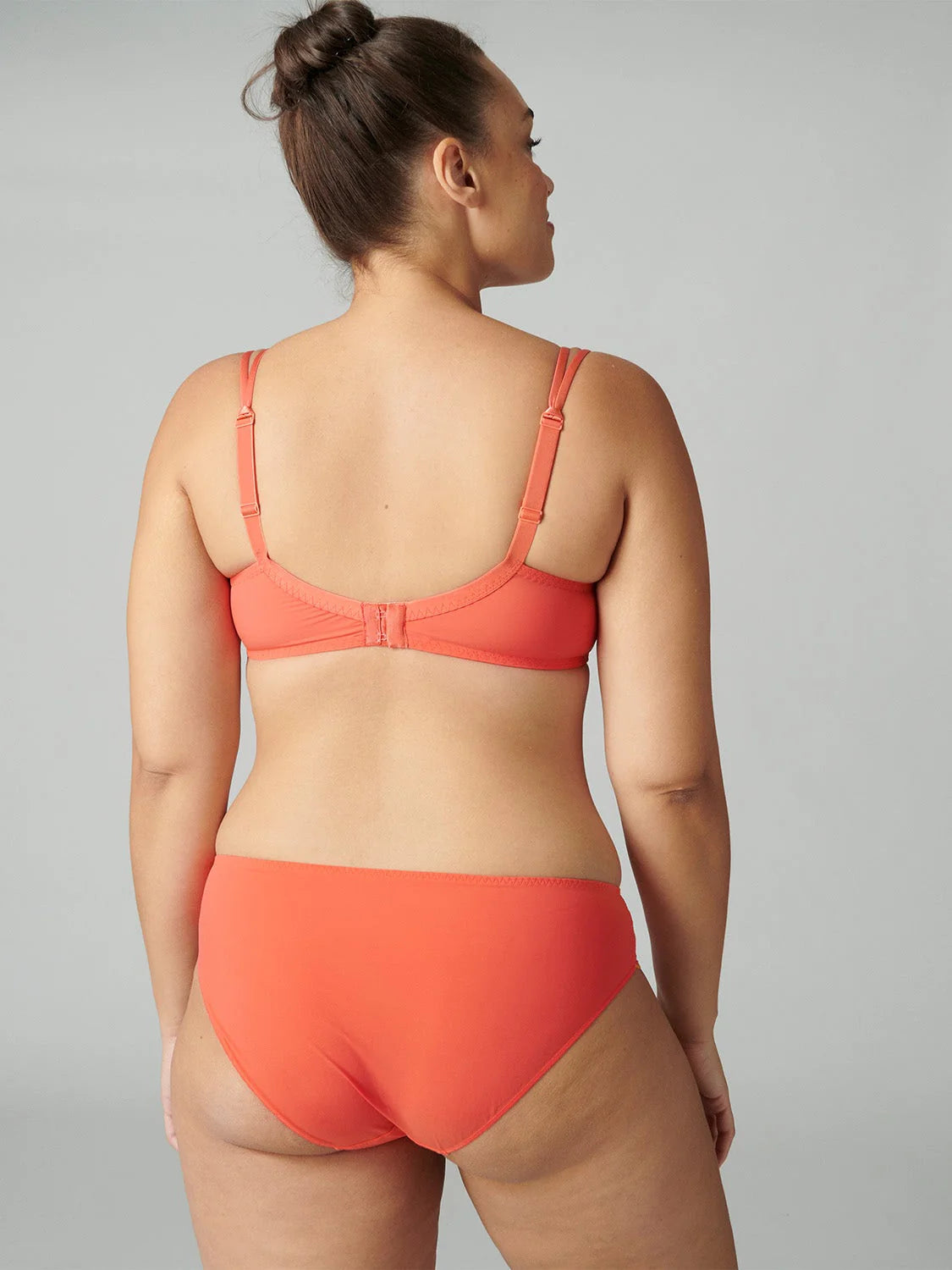 Delice 3D Spacer Demi Cup Bra back picture with matching underwear (sold separately)