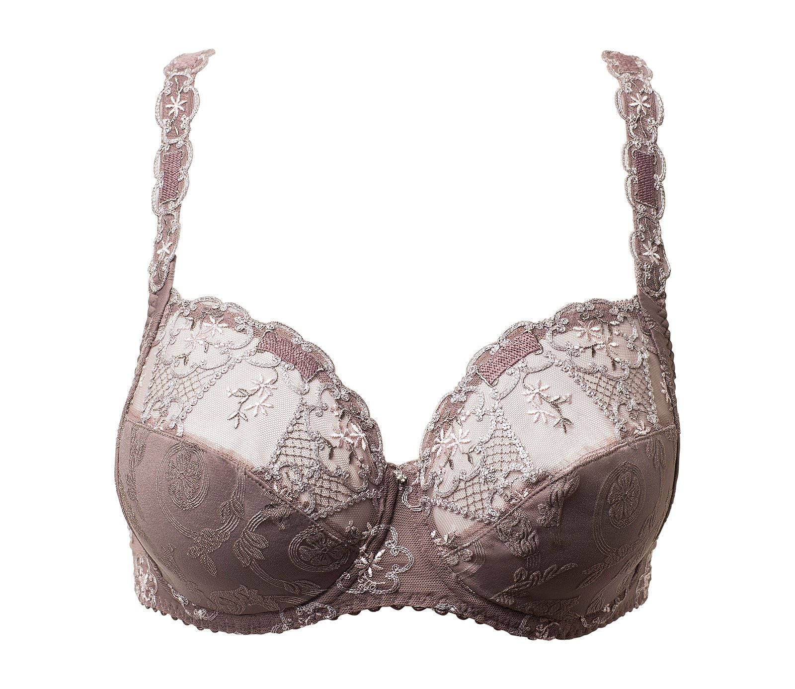 Marie-Antoinette Embroidery Full-Cup Bra Louisa Bracq