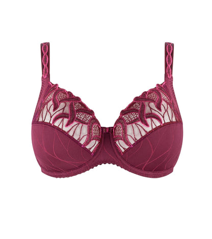 Louisa Bracq Julia Flamboyant Embroidery Full Cup Bra | Di Moda Lingerie