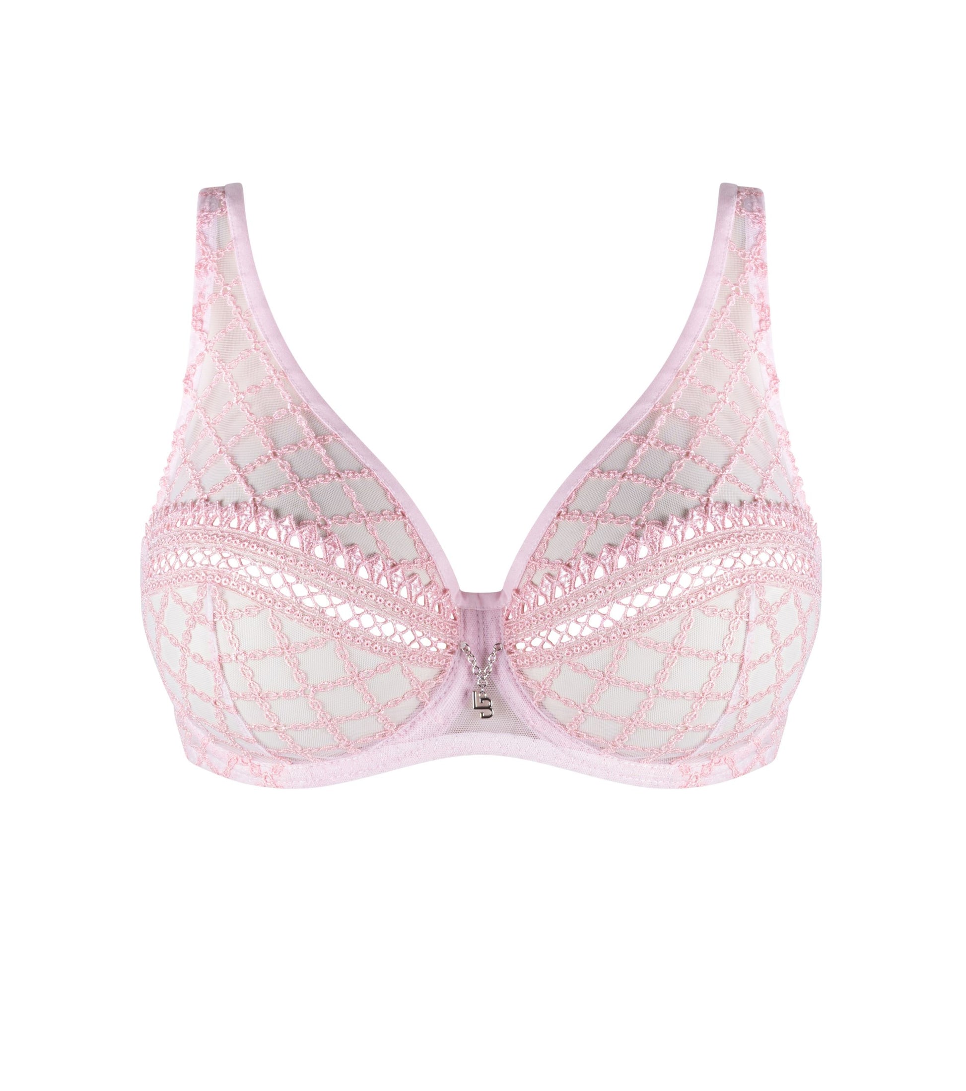 Louisa Bracq Paco Ultraluxe Embroidery Foulard Bra