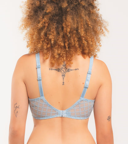 Louisa Bracq Paco Ultraluxe Embroidery Foulard Bra