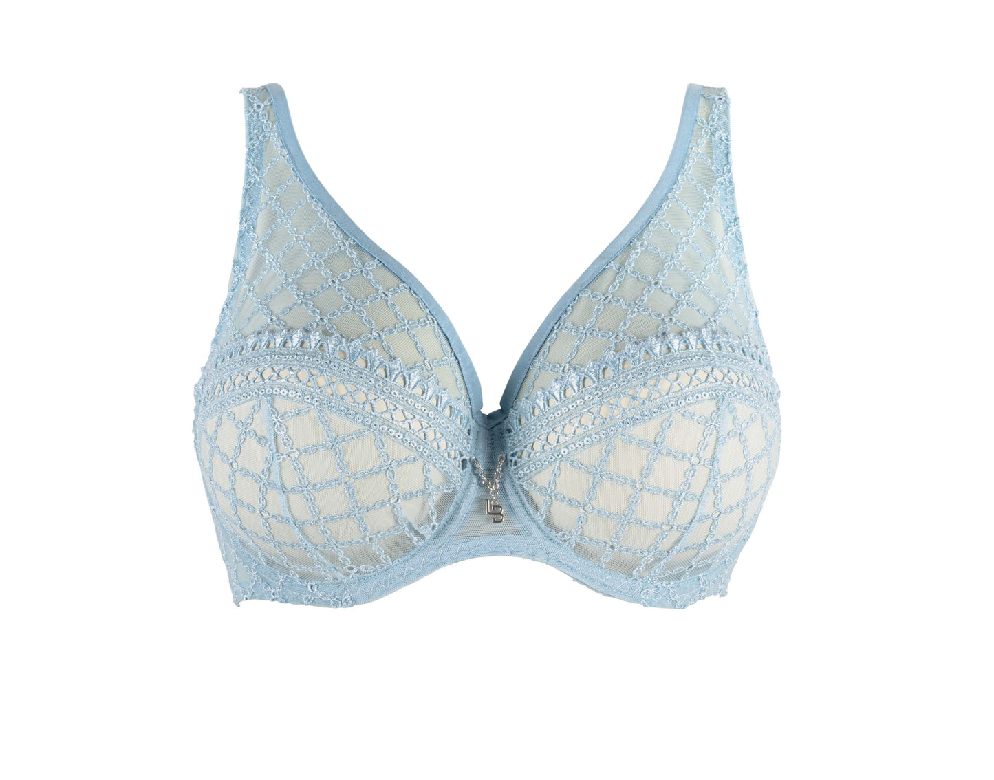Louisa Bracq Paco Ultraluxe Embroidery Foulard Bra