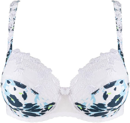 The Camo Full Cup Bra wonderfully captures the essence of the Diane Von Fürstenberg era.