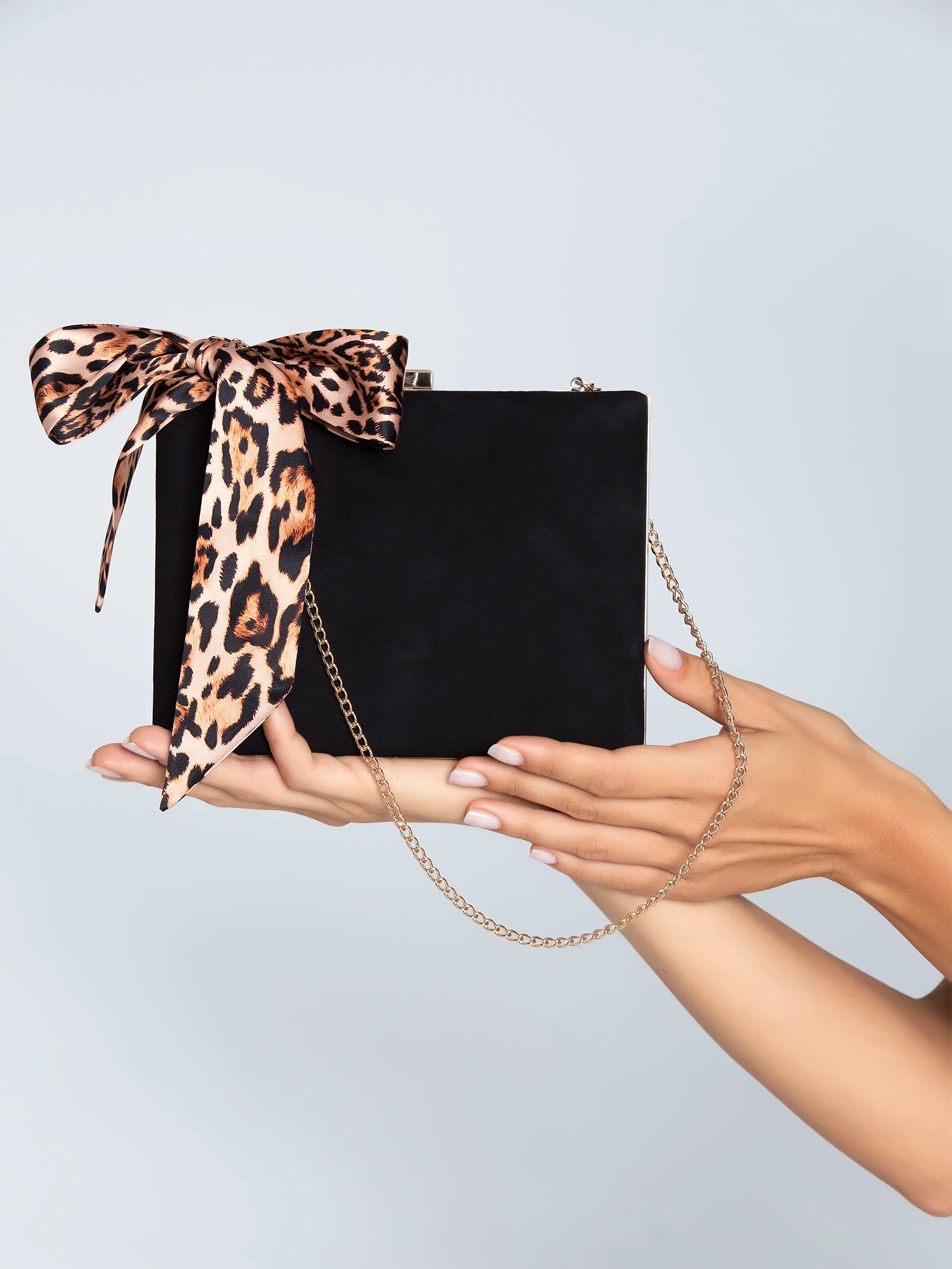 Fauve Amour Silk Scarf like decoration on the handbag ( handbag sold separately) 