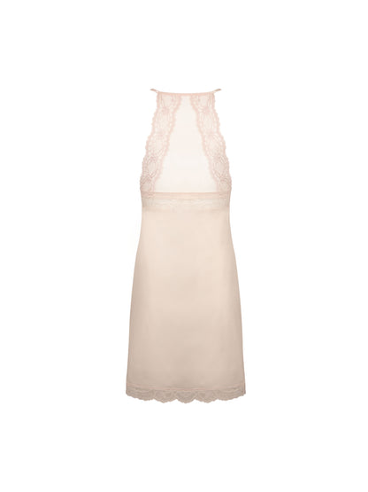 Back of the Sublime En Dentelle Silk Negligee 