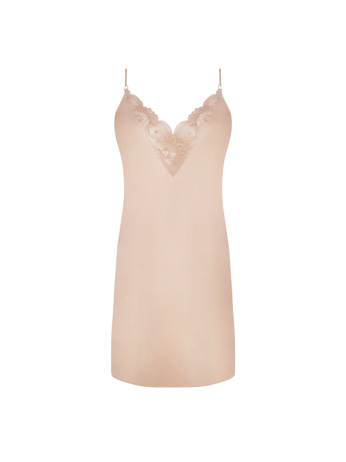 Front of the Deesse En Glam Sophisticated Silk Chemise