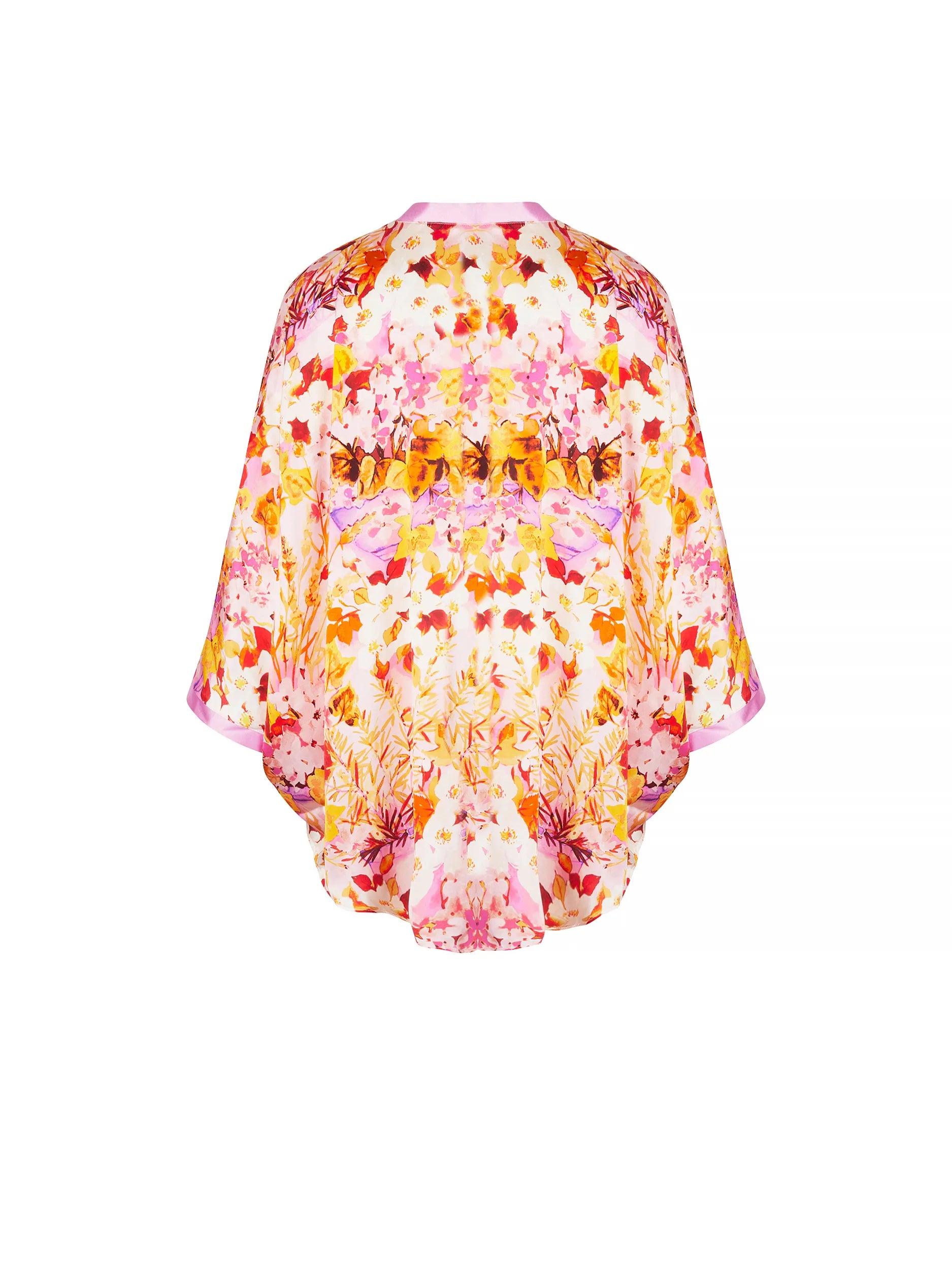 Jardins de Lumière Silk Kimono back picture