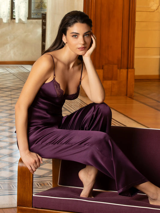 ÉLÉGANCE ARTIST Silk Pants